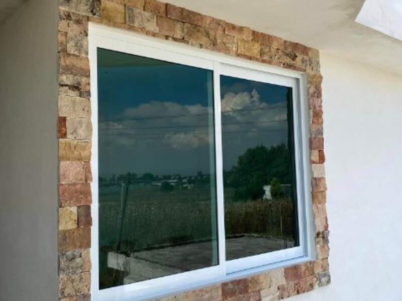 Ventanas corredizas aluminio blanco Xoxtla