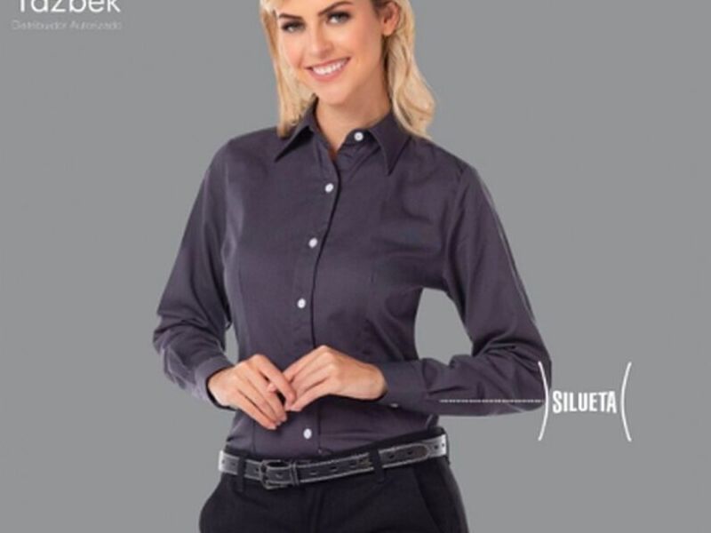 CAMISA GABARDINA MANGA LARGA DAMA Guadalajara