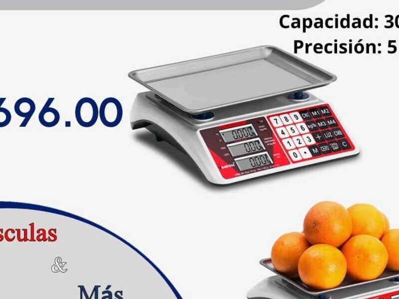Báscula Electrónica Multifunciones Mexico