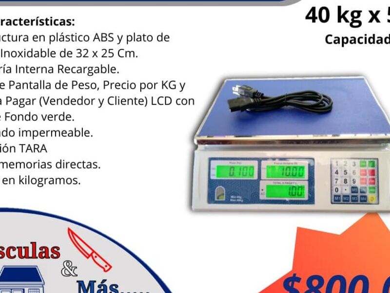 Báscula Comercial Mexico