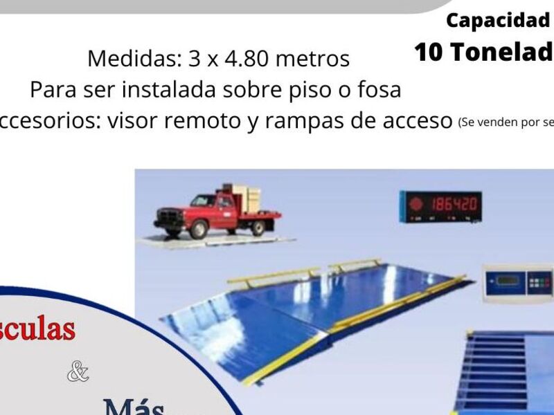 Báscula Pickup Mexico