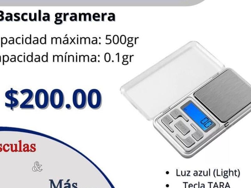 Báscula Gramera Mexico