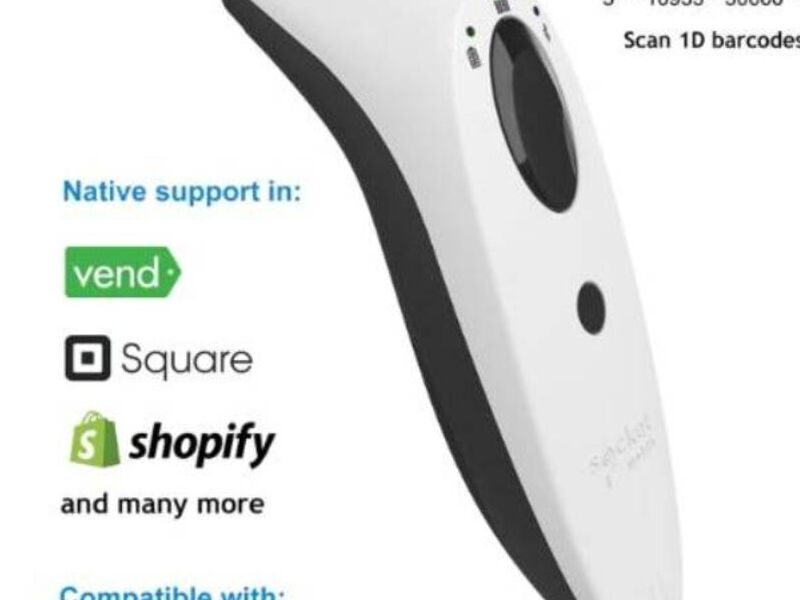 Sleek Design: Socketscan S700