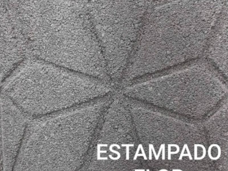 Adhesivo Estampado Flor México