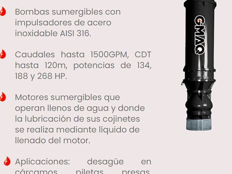 Bombas sumergibles