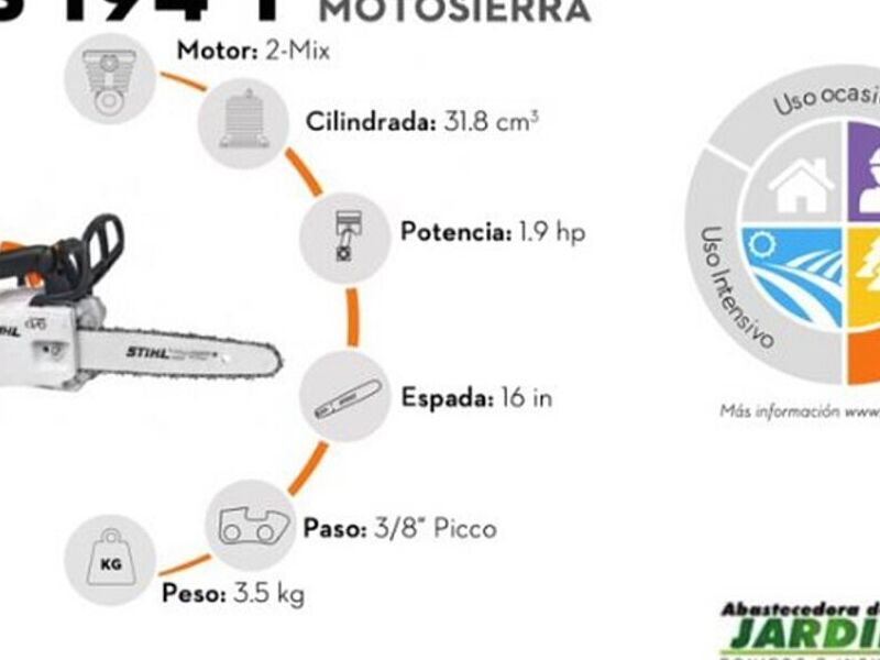MOTOSIERRA MS 194 T