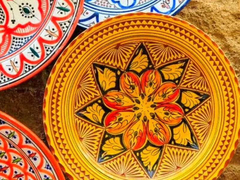Platos de ceramica Diseños Mexico