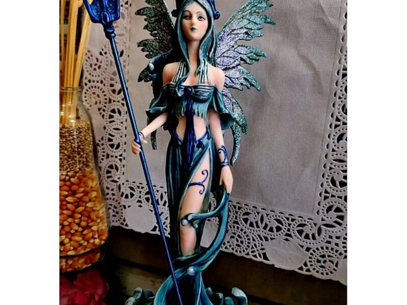 Adorno hada azul rey Mexico