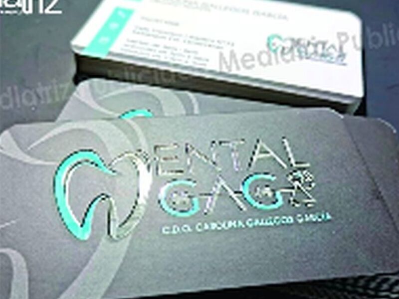 Tarjetas laminadas mate  México