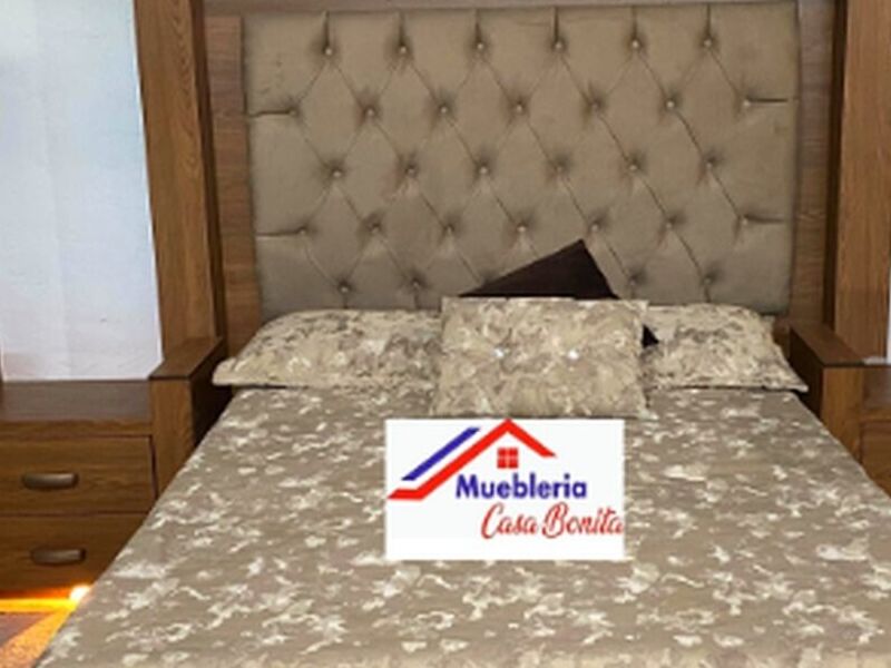 Cama Madera Maciza México