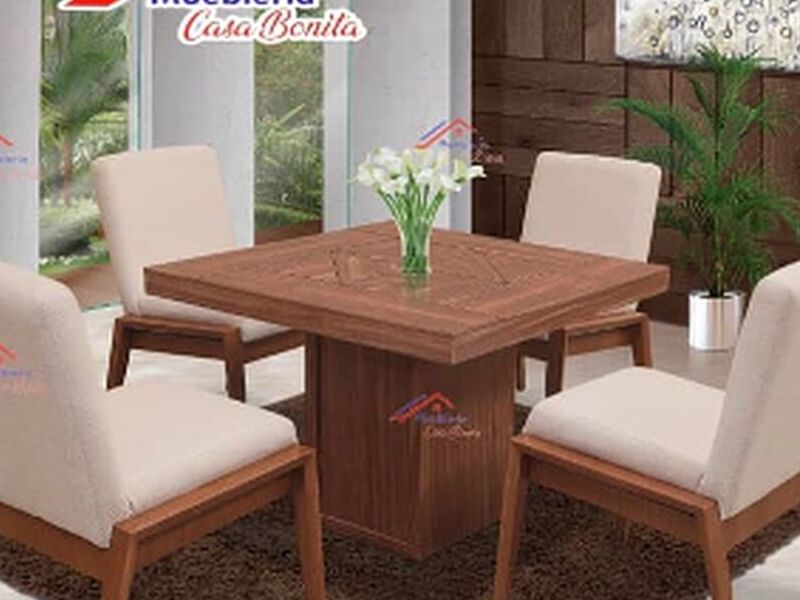 Mesa Centro Madera Reciclada México