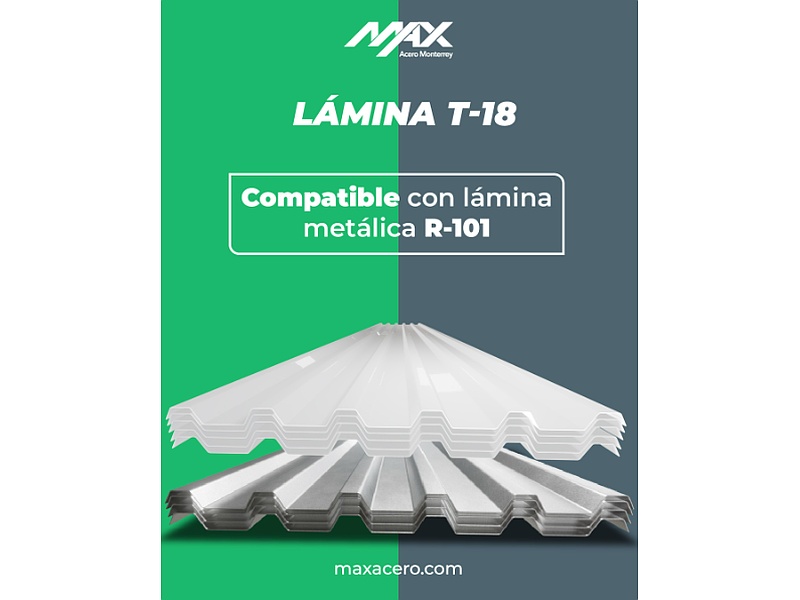 LAMINA DE ACERO T18 Y R101 MONTERREY