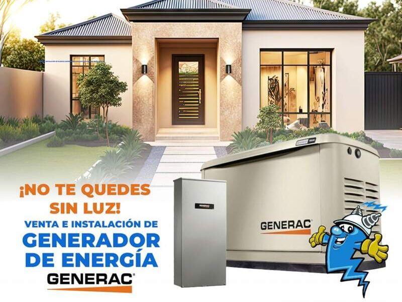 Generador energía Generac México 