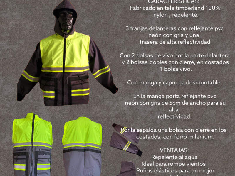 CHAMARRA DESMONTABLE México 