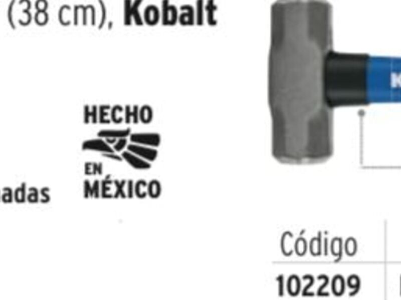 Marros octogonales Kobalt México 