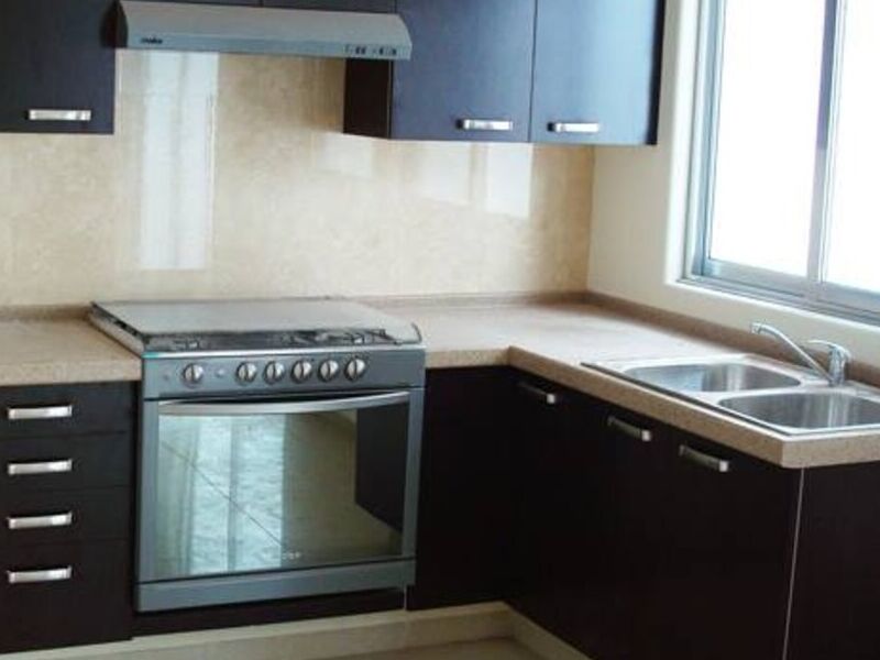 Cocina integral minimalista chocolate México 
