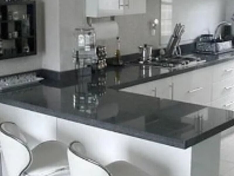 Cocina integral gris México 