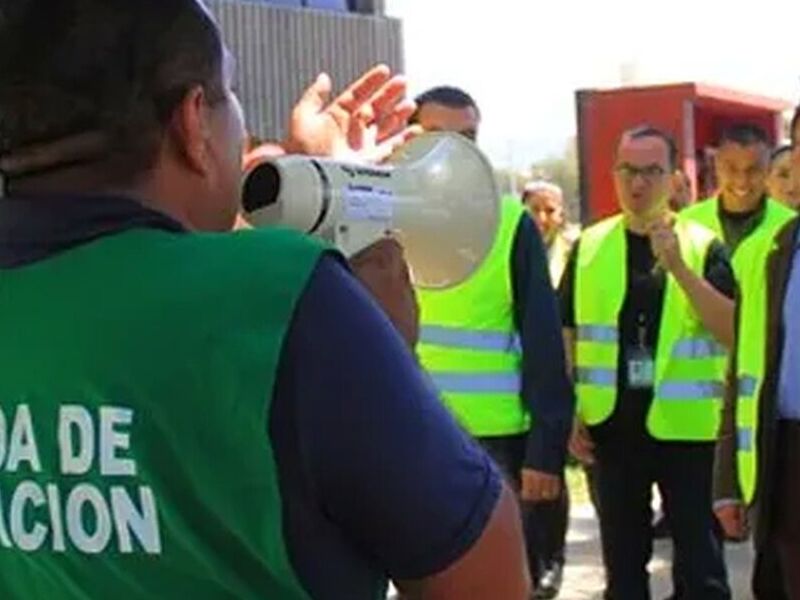Capacitación brigadas evacuación México