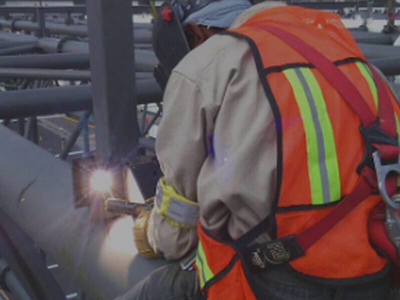 Montaje estructuras industriales México 
