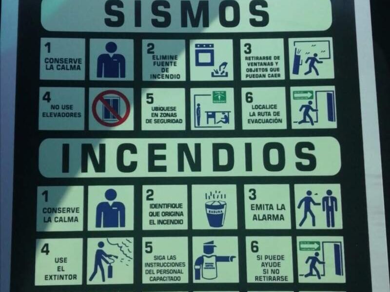 Señalética estireno México 