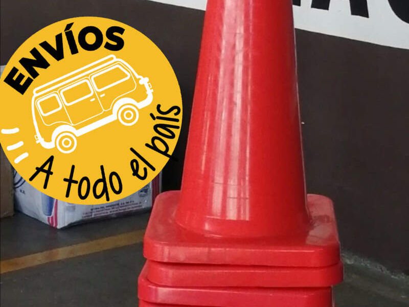 Cono señalización México 