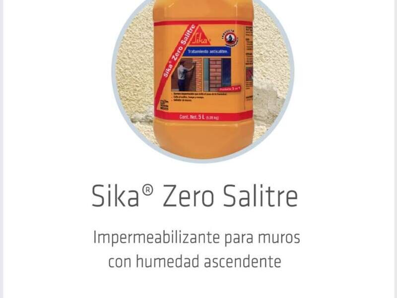 Sika Zero Salitre México 