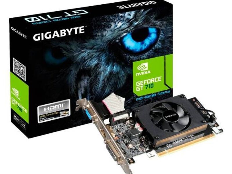 TARJETA DE VIDEO GIGABYTE NVIDIA GT710 