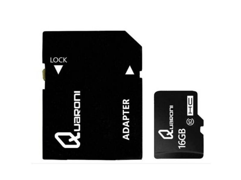 MEMORIA QUARONI MICRO SDHC 16GB