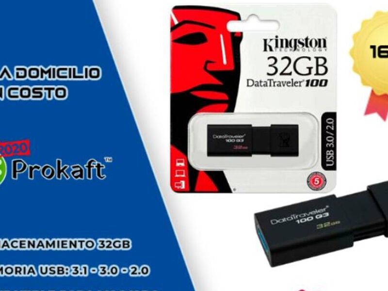 USB Kingston DataTraveler 100 de 32GB