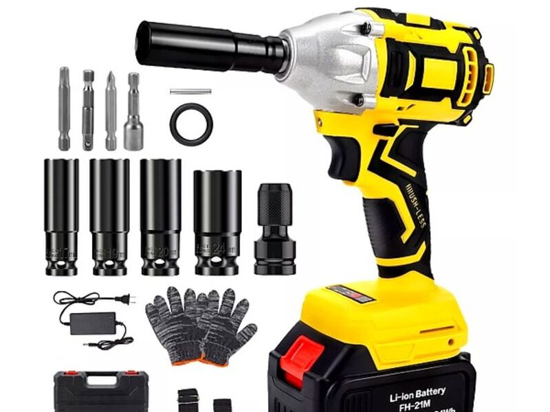 Kit Pistola Impacto Llave Inalámbrica México 