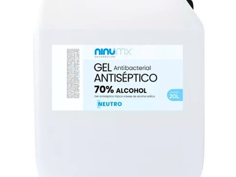Gel antibacterial 20 ltr. México