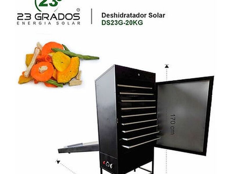 Deshidratador solar 20kg México