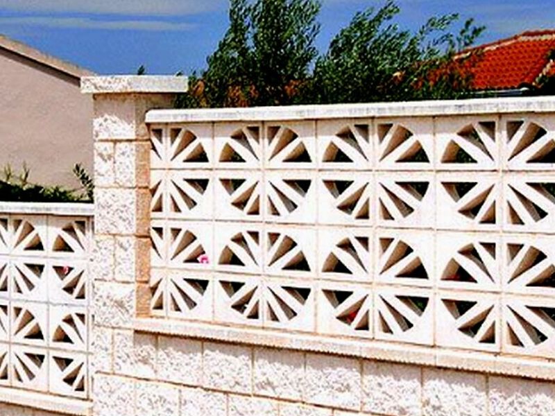 Celosías de concreto para balcones Mérida