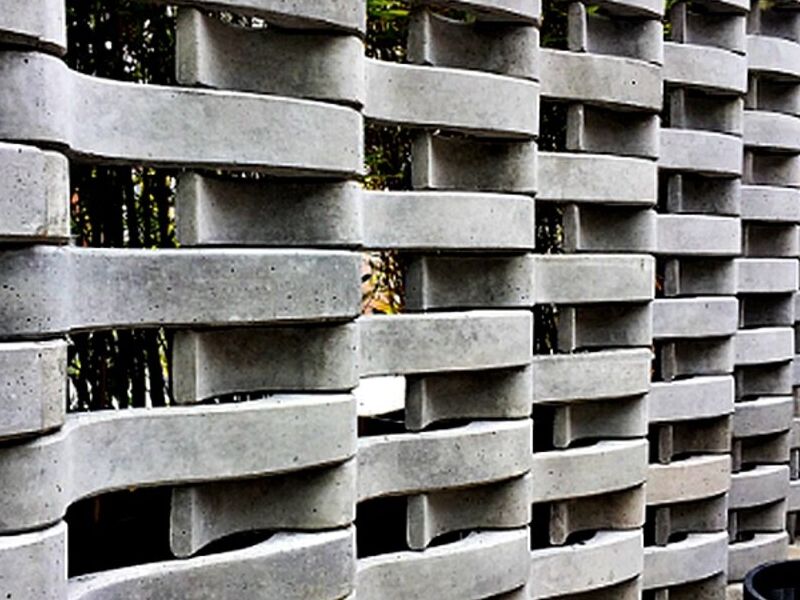 Celosías de concreto para columnas Mérida