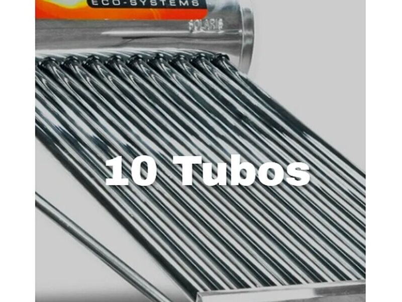 Calentadores Solaris 10 tubos México