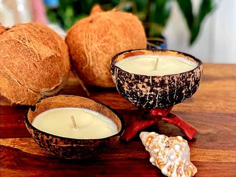 Vela aromatica Coco Mexico