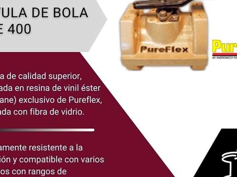 Válvula Bola serie 400 Tlajomulco de Zúñiga