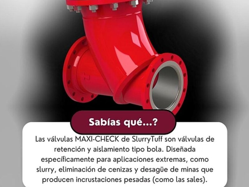 Válvula MAXI-CHECK Tlajomulco de Zúñiga