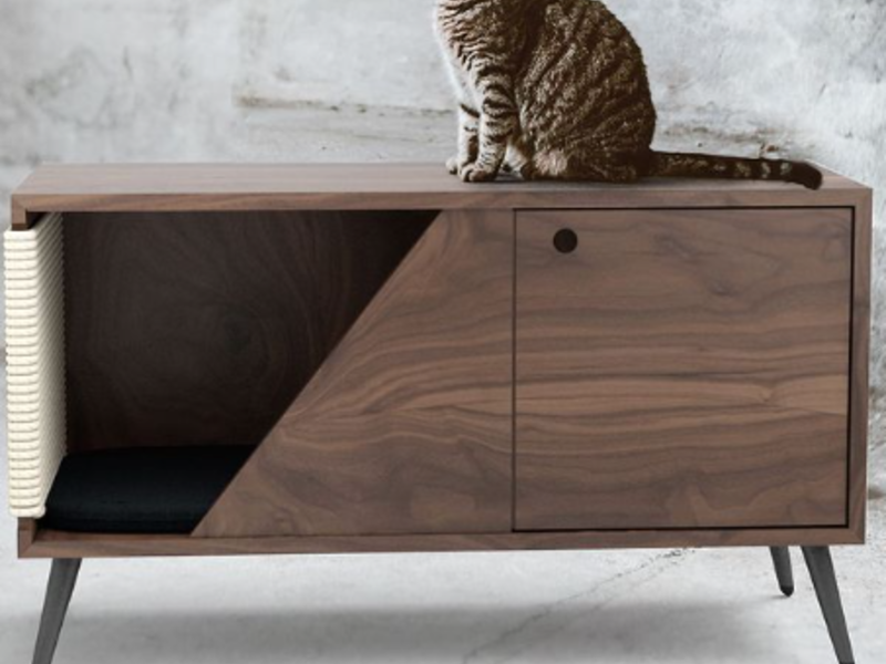 Casa Madera Rectangular Mascotas México