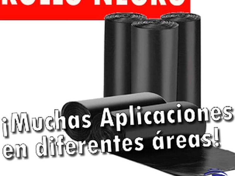 ROLLO NEGRO FUNDAS Guadalajara