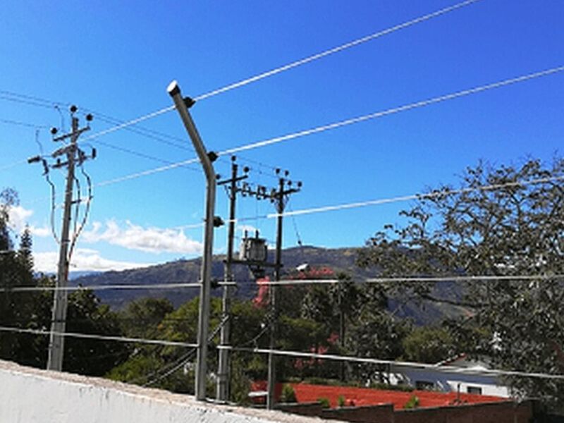 Instalación cerca eléctrificada Mx