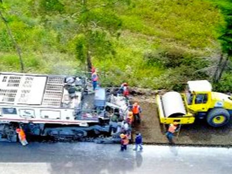Construcción vías México  
