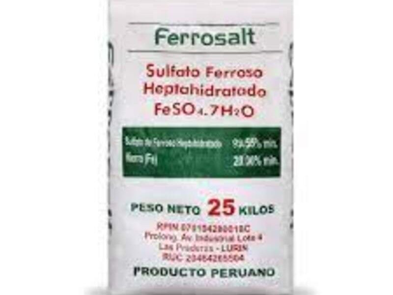 SULFATO FERROSO MÉXICO