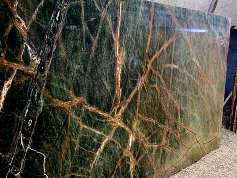 Plancha meson verde granito Mexico