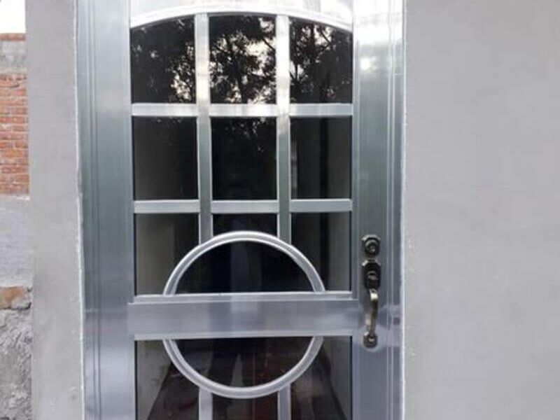Puerta elegante aluminio
