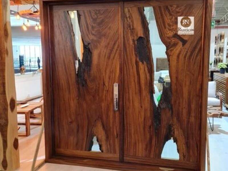 Puerta Principal Exterior Parota México