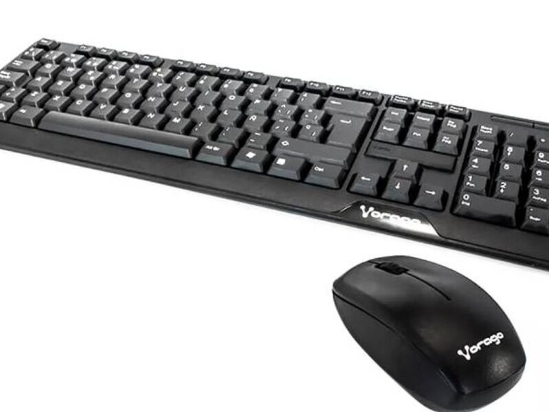 Kit Teclado y Mouse Inalámbrico Vorago 