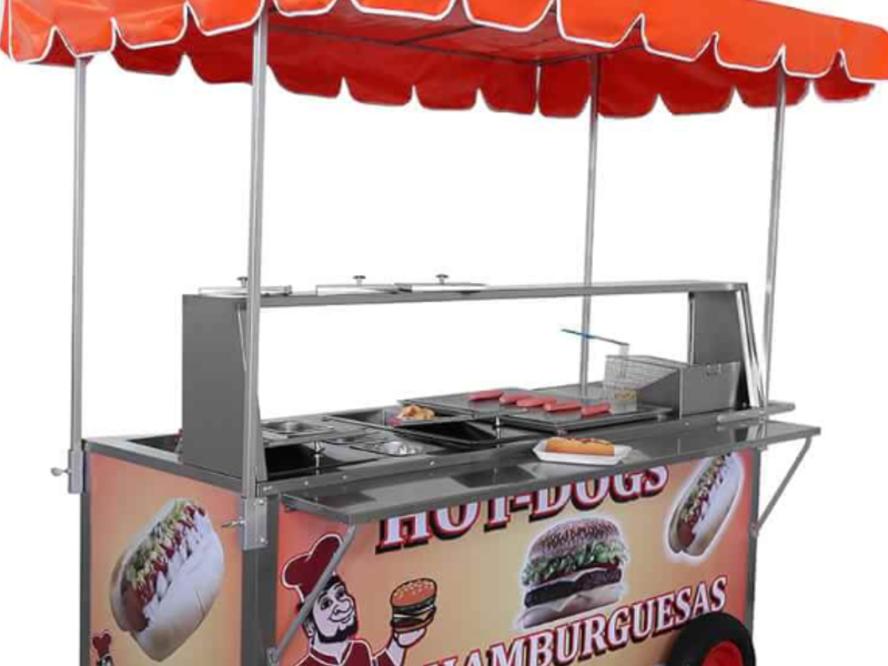 Carrito para hot dogs HC México