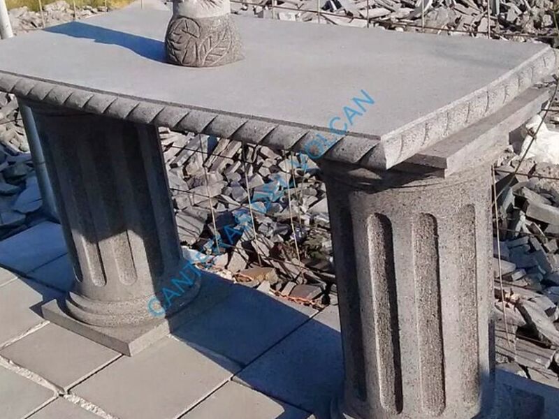 Mesa piedra Santiago Ozumba