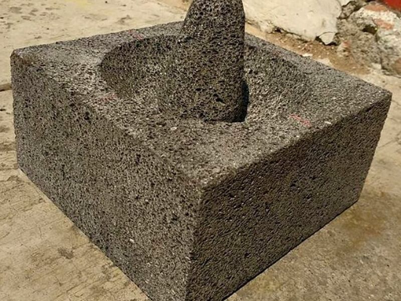 Metate piedra Santiago Ozumba